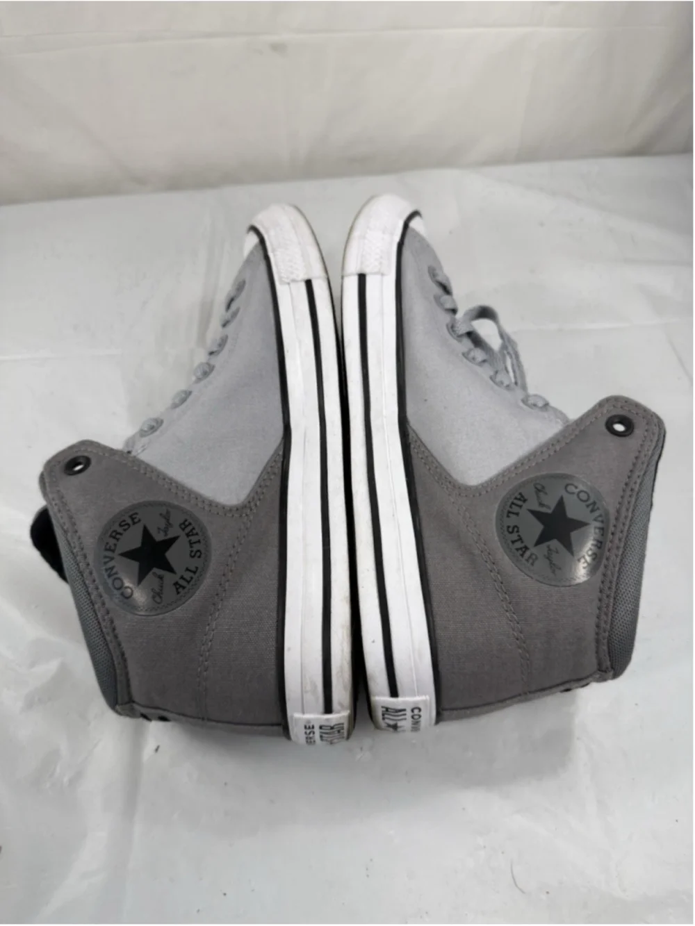 Converse Chuck Taylor All-Star Canvas Gray Wolf High Top Unisex Mens 10 Women 12
